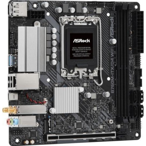 Asrock B760M-ITX/D4 WIFI Motherboard Mini ITX με Intel 1700 Socket