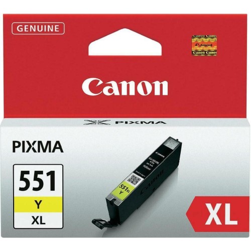 Canon CLI-551XL Μελάνι Εκτυπωτή InkJet Κίτρινο (6446B001)