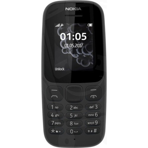 SUNSHINE SS-057 TPU hydrogel Τζαμάκι Προστασίας για Nokia 105 (2017) Dual SIM Κινητό με Κουμπιά (Αγγλικό Μενού) Μαύρο
