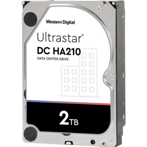 Western Digital Ultrastar DC HA210 2TB HDD Σκληρός Δίσκος 3.5" SATA III 7200rpm με 128MB Cache για Καταγραφικό / NAS / Server