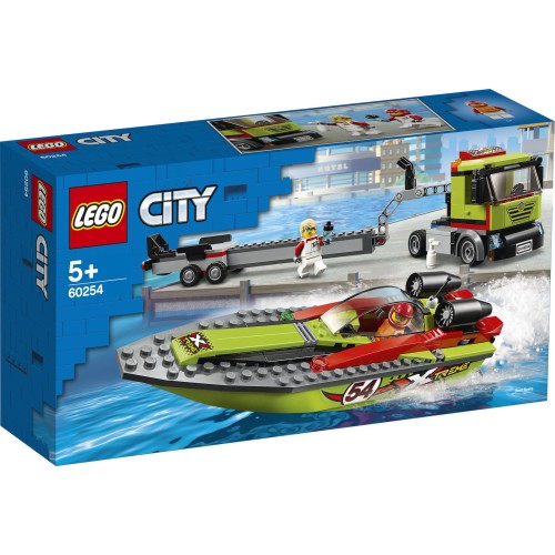 Lego City: Race Boat Transporter για 5+ ετών
