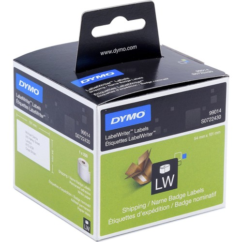 Dymo 99014 220 Αυτοκόλλητες Ετικέτες σε Ρολό για Εκτυπωτή Ετικετών 101x54mm