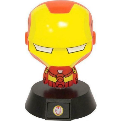 Paladone Παιδικό Διακοσμητικό Φωτιστικό Iron Man Πολύχρωμο