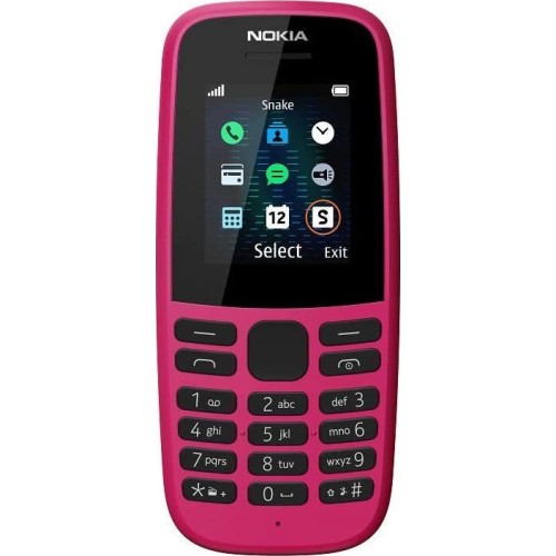 SUNSHINE SS-057R Frosted Hydrogel Τζαμάκι Προστασίας για Nokia 105 Pink