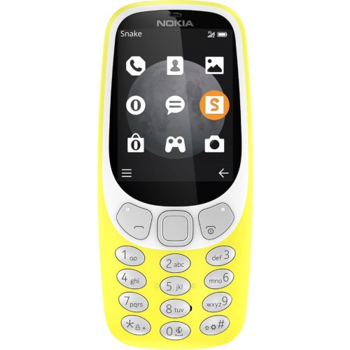 SUNSHINE SS-057A HQ HYDROGEL Τζαμάκι Προστασίας για Nokia 3310 2017 Dual SIM (16MB) Κινητό με Κουμπιά (Αγγλικά) Κίτρινο