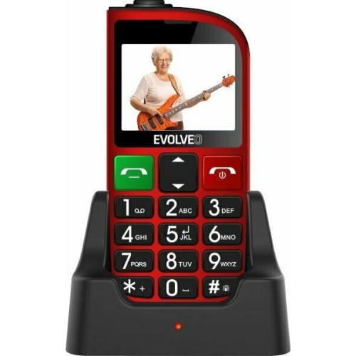 SUNSHINE SS-057R Frosted Hydrogel Τζαμάκι Προστασίας για Evolveo Easyphone FM Dual SIM Κινητό με Μεγάλα Κουμπιά Κόκκινο