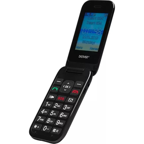 SUNSHINE SS-057A HQ HYDROGEL Τζαμάκι Προστασίας για Denver BAS-24200M Dual SIM Κινητό με Μεγάλα Κουμπιά Μαύρο