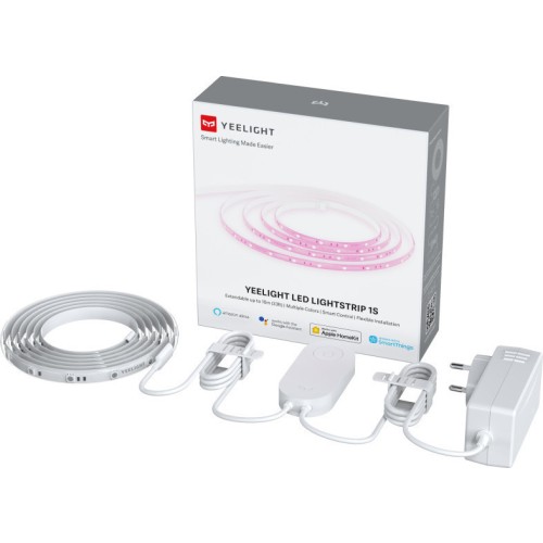 Yeelight Lightstrip Plus 1S Αδιάβροχη Ταινία LED Τροφοδοσίας 24V RGB Μήκους 2m και 100 LED ανά Μέτρο Τύπου SMD5050