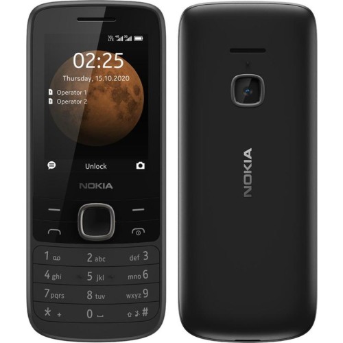 SUNSHINE SS-057R Frosted Hydrogel Τζαμάκι Προστασίας για Nokia 225 4G Dual SIM Κινητό με Κουμπιά Μαύρο