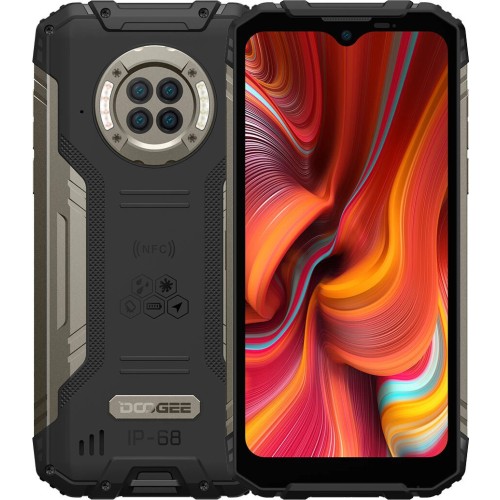 SUNSHINE SS-057A HQ HYDROGEL Τζαμάκι Προστασίας για Doogee S96 Pro Dual SIM (8GB/128GB) Ανθεκτικό Smartphone Mineral Black
