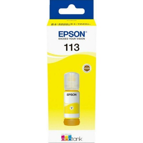 Epson 113 Γνήσιο Μελάνι Εκτυπωτή InkJet Κίτρινο (C13T06B440)