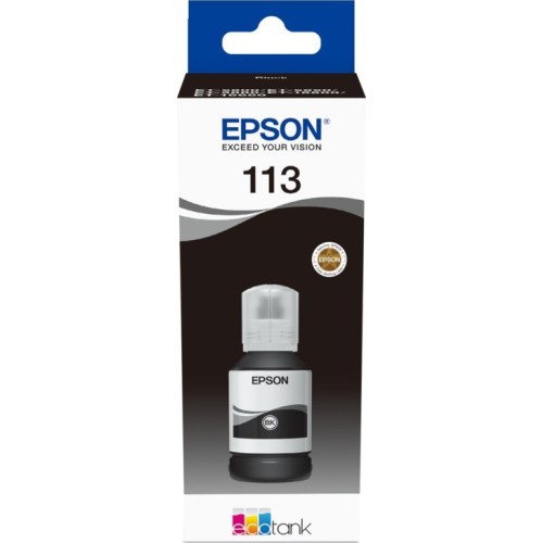 Epson 113 Γνήσιο Μελάνι Εκτυπωτή InkJet Μαύρο (C13T06B140)