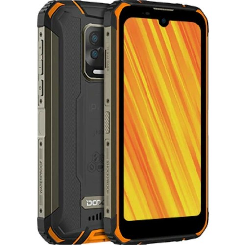 SUNSHINE SS-057R Frosted Hydrogel Τζαμάκι Προστασίας για Doogee S59 Pro Dual SIM (4GB/128GB) Ανθεκτικό Smartphone Fire Orange
