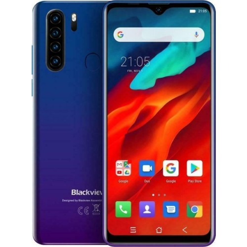 SUNSHINE SS-057A HQ HYDROGEL Τζαμάκι Προστασίας για BlackView A80 Plus (4GB/64GB) Μπλε