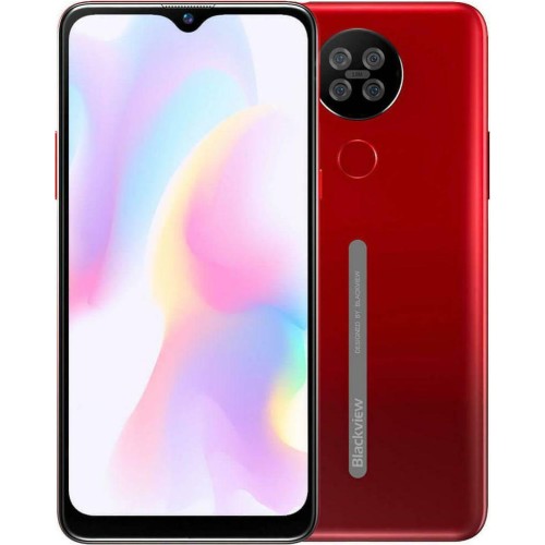 SUNSHINE SS-057R Frosted Hydrogel Τζαμάκι Προστασίας για BlackView A80S (64GB) Red