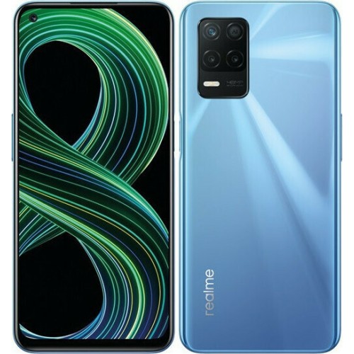 SUNSHINE SS-057A HQ HYDROGEL Τζαμάκι Προστασίας για Realme 8 5G Dual SIM (6GB/128GB) Supersonic Blue