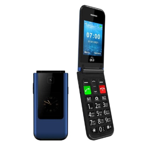 SUNSHINE SS-057A HQ HYDROGEL Τζαμάκι Προστασίας για Powertech Sentry Dual II Single SIM Κινητό με Μεγάλα Κουμπιά Μπλε