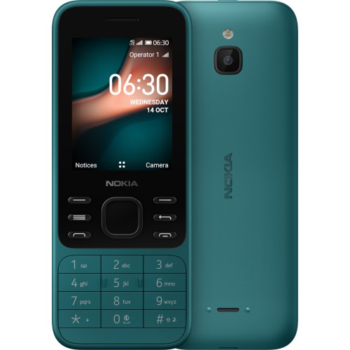SUNSHINE SS-057R Frosted Hydrogel Τζαμάκι Προστασίας για Nokia 6300 4G Dual SIM (4GB) Κινητό με Κουμπιά Cyan Green