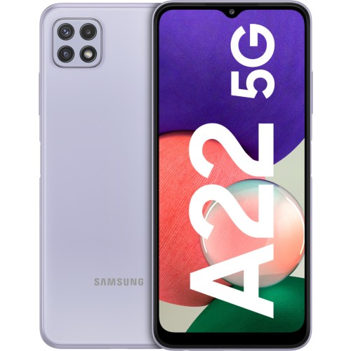 SUNSHINE SS-057R Frosted Hydrogel Τζαμάκι Προστασίας για Samsung Galaxy A22 5G Dual SIM (4GB/64GB) Violet