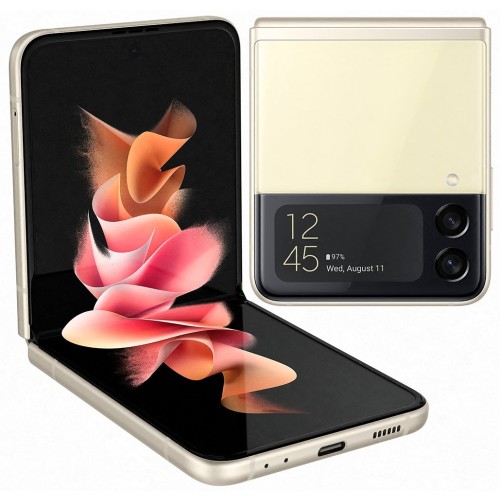 SUNSHINE SS-057 TPU hydrogel Τζαμάκι Προστασίας για Samsung Galaxy Z Flip3 5G (8GB/128GB) Cream