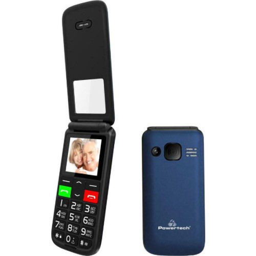 SUNSHINE SS-057A HQ HYDROGEL Τζαμάκι Προστασίας για Powertech Sentry Flip Dual SIM Κινητό με Μεγάλα Κουμπιά Blue
