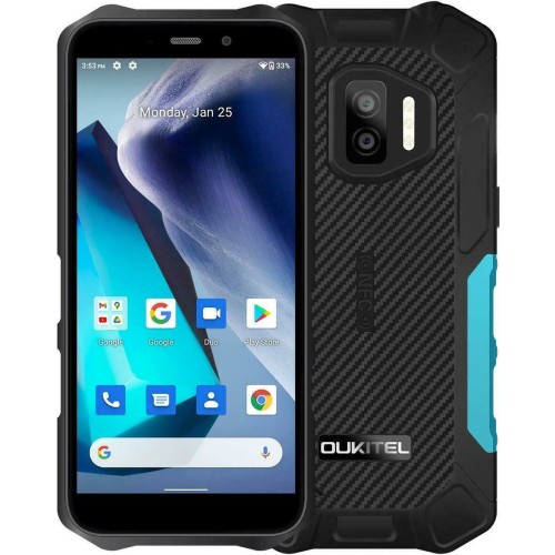 SUNSHINE SS-057A HQ HYDROGEL Τζαμάκι Προστασίας για Oukitel WP12 Pro Dual SIM (4GB/64GB) Ανθεκτικό Smartphone Blue