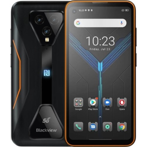 SUNSHINE SS-057A HQ HYDROGEL Τζαμάκι Προστασίας για BlackView BL5000 5G (8GB/128GB) Ανθεκτικό Smartphone Flame Orange