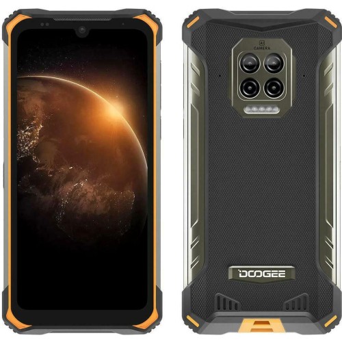 SUNSHINE SS-057A HQ HYDROGEL Τζαμάκι Προστασίας για Doogee S86 Pro (8GB/128GB) Ανθεκτικό Smartphone Orange