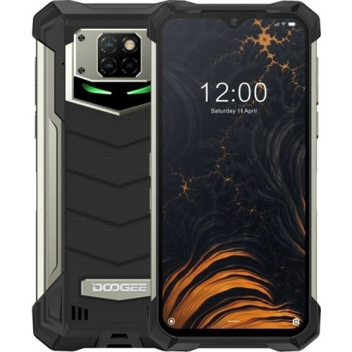 SUNSHINE SS-057R Frosted Hydrogel Τζαμάκι Προστασίας για Doogee S88 Plus Dual SIM (8GB/128GB) Ανθεκτικό Smartphone Mineral Black