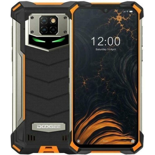 SUNSHINE SS-057A HQ HYDROGEL Τζαμάκι Προστασίας για Doogee S88 Plus (8GB/128GB) Ανθεκτικό Smartphone Fire Orange