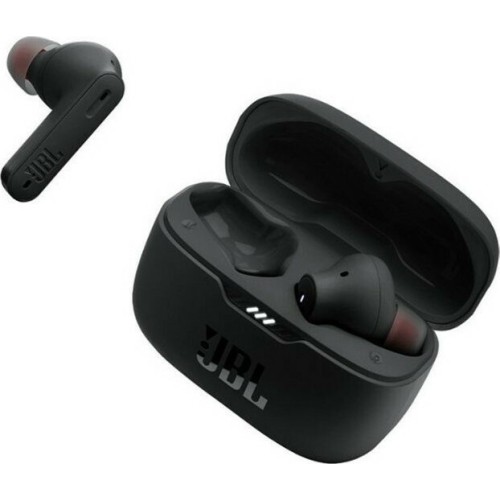JBL Tune 230NC In-ear Bluetooth Handsfree Ακουστικά με Αντοχή στον Ιδρώτα και Θήκη Φόρτισης Μαύρα