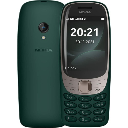 SUNSHINE SS-057 TPU hydrogel Τζαμάκι Προστασίας για Nokia 6310 2021 Dual SIM Κινητό με Κουμπιά (Αγγλικό Μενού) Green