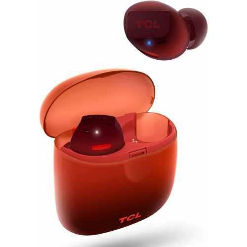 TCL SOCL500TWS In-ear Bluetooth Handsfree Ακουστικά με Αντοχή στον Ιδρώτα και Θήκη Φόρτισης Sunset Orange