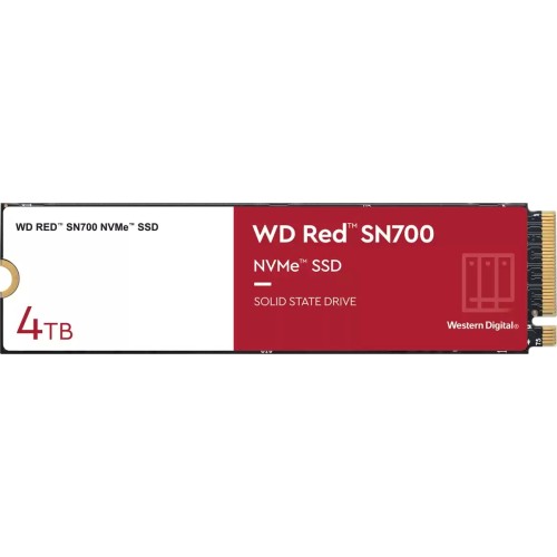 Western Digital Red SN700 SSD 4TB M.2 NVMe PCI Express 3.0