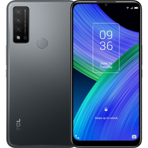 SUNSHINE SS-057R Frosted Hydrogel Τζαμάκι Προστασίας για TCL 20R 5G Dual SIM (4GB/128GB) Granite Grey