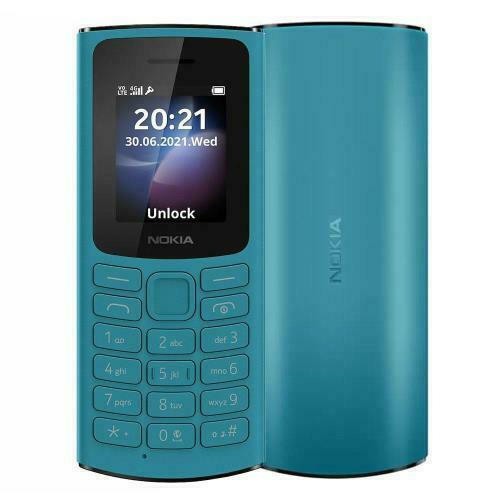 SUNSHINE SS-057R Frosted Hydrogel Τζαμάκι Προστασίας για Nokia 105 4G Dual SIM Κινητό με Κουμπιά Μπλε