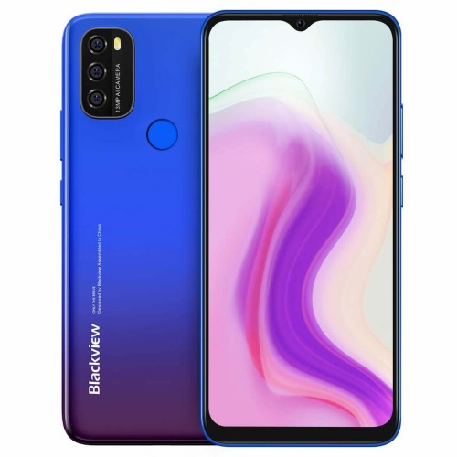 SUNSHINE SS-057R Frosted Hydrogel Τζαμάκι Προστασίας για BlackView A70 Pro (4GB/32GB) Gradient Blue