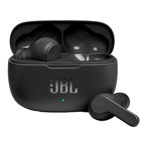 JBL Wave 200TWS In-ear Bluetooth Handsfree Ακουστικά με Θήκη Φόρτισης Μαύρα