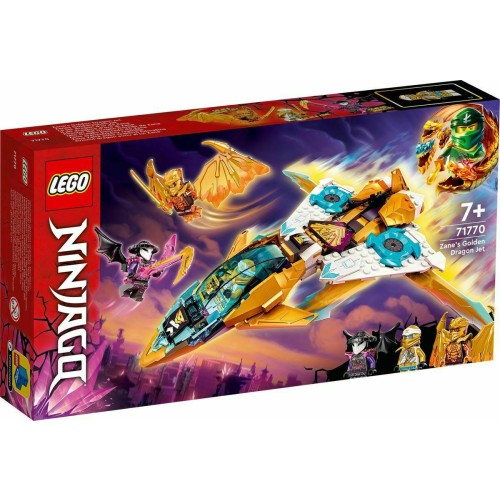 Lego Ninjago Zanes Golden Dragon Jet για 7+ ετών