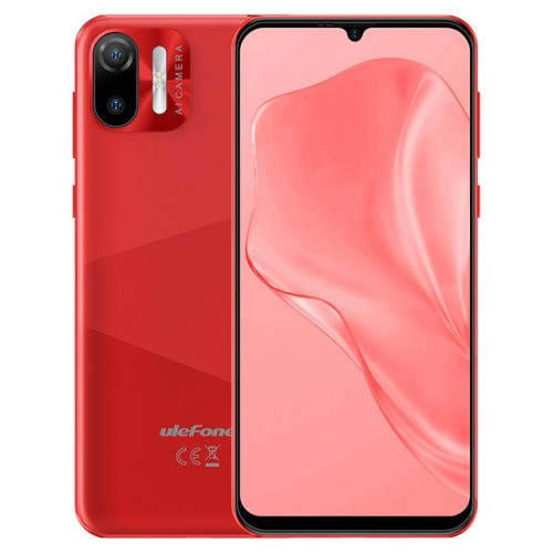 SUNSHINE SS-057R Frosted Hydrogel Τζαμάκι Προστασίας για Ulefone Note 6P Dual SIM (2GB/32GB) Red
