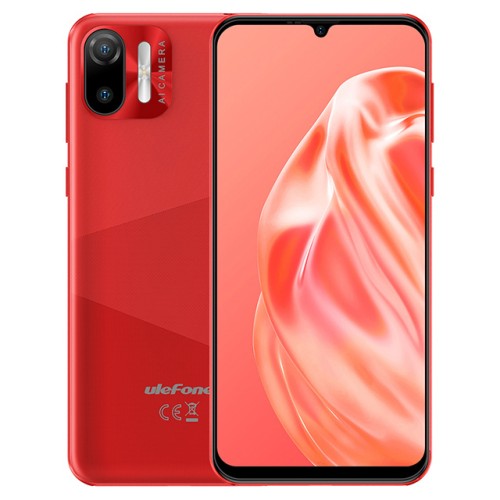SUNSHINE SS-057A HQ HYDROGEL Τζαμάκι Προστασίας για Ulefone Note 6 Dual SIM (1GB/32GB) Κόκκινο