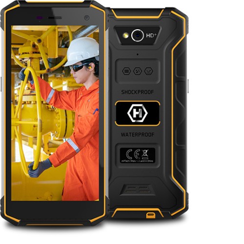 SUNSHINE SS-057 TPU hydrogel Τζαμάκι Προστασίας για Hammer Energy 2 Eco Dual SIM (3GB/32GB) Ανθεκτικό Smartphone Black / Orange