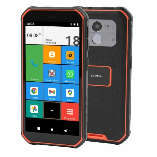 SUNSHINE SS-057A HQ HYDROGEL Τζαμάκι Προστασίας για Olympia TREK Outdoor Dual SIM (3GB/32GB) Μαύρο / Πορτοκαλί