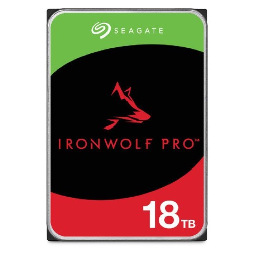 Seagate IronWolf Pro 18TB HDD Σκληρός Δίσκος 3.5" SATA III 7200rpm με 256MB Cache για NAS
