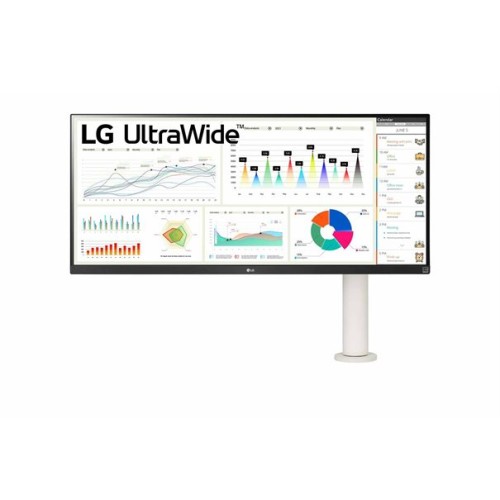 LG 34WQ68X-W Ultrawide IPS HDR Monitor 34" FHD 2560x1080 με Χρόνο Απόκρισης 5ms GTG