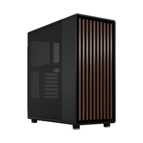 Fractal Design North Gaming Midi Tower Κουτί Υπολογιστή με Πλαϊνό Παράθυρο Charcoal Black TGD
