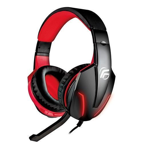Fenner Soundgame F1 Over Ear Gaming Headset με σύνδεση 2x3.5mm Κόκκινο