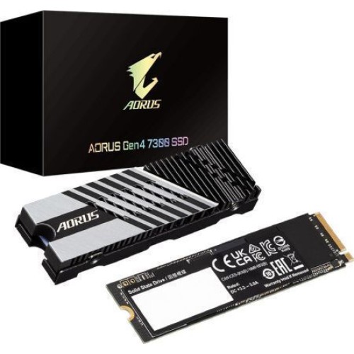 Gigabyte AORUS Gen4 7300 SSD 2TB M.2 NVMe PCI Express 4.0