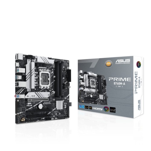 Asus Prime B760M-A-D4-CSM Motherboard Micro ATX με Intel 1700 Socket