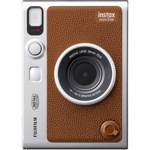 Fujifilm Instant Φωτογραφική Μηχανή Instax Mini Evo Brown